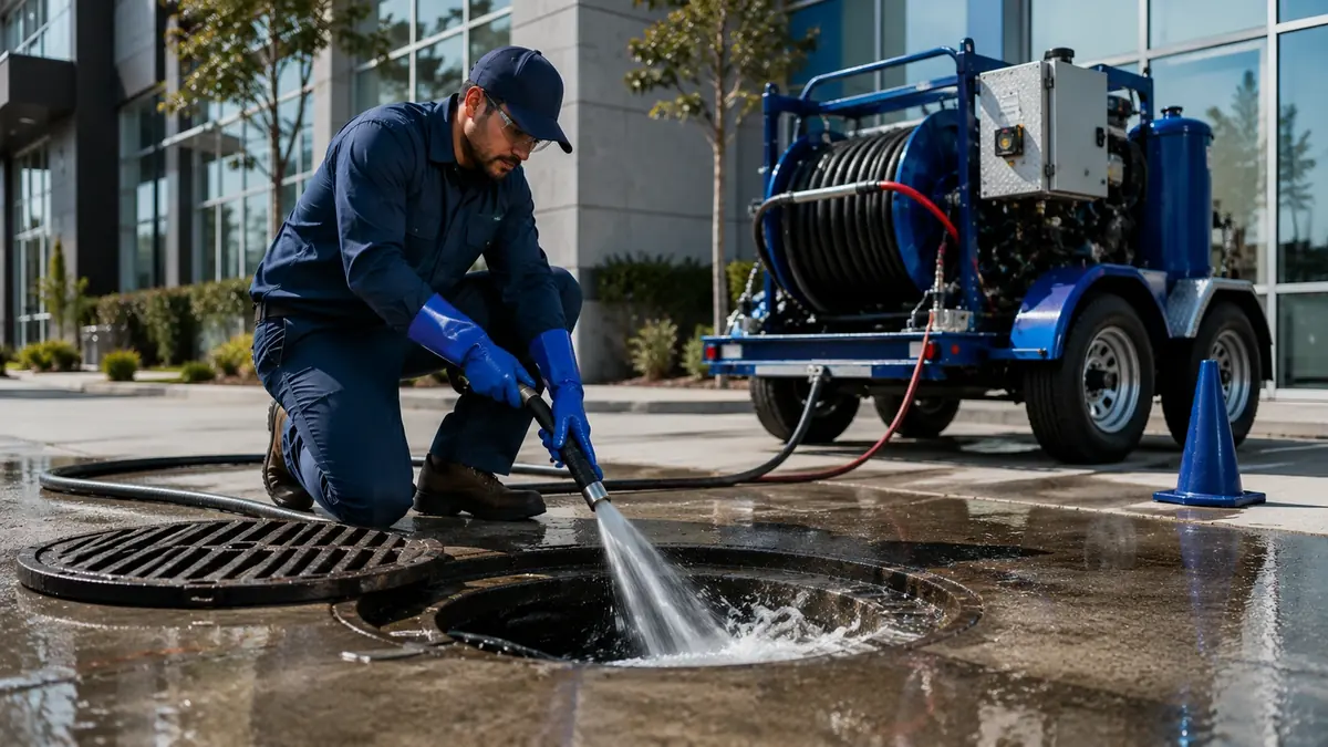 Commercial Hydro Jet Drain Cleaning in Loma Mar