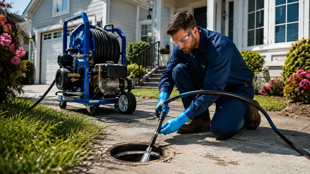 Residential Hydro Jet Drain Cleaning in Loma Mar